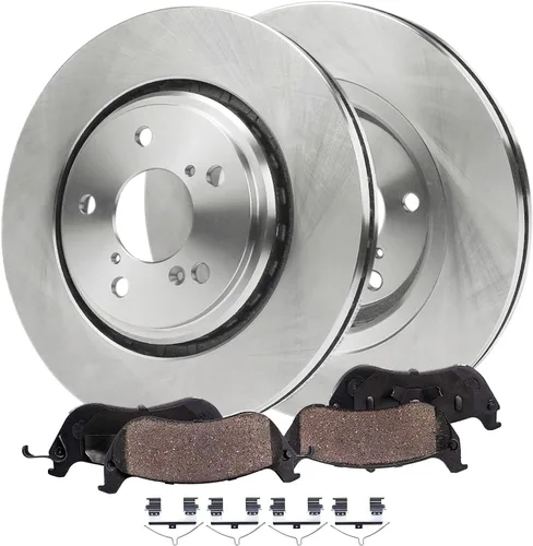 Miniatura 15 de Detroit Axle - Kit de freno delantero para Hyundai Elantra 17-20, 16-21 Tucson, 17-22 Kia Sportage, rotores de freno de disco pastillas de freno