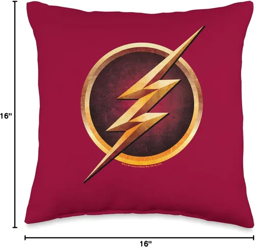 Miniatura 4 de The Flash TV Series - Cojín para el pecho, 16.0 x 16.0 in, multicolor