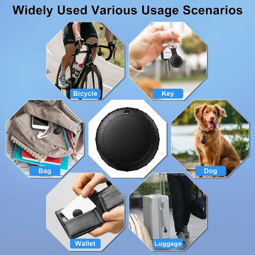 Miniatura 3 de Rastreador GPS para vehículos con funda magnética funciona con Find My (solo iOS), sin suscripción de tarifa mensual, no requiere tarjeta SIM