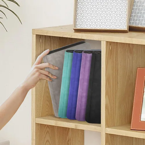 Miniatura 6 de Carpeta de Tarjetas de Intercambio, Álbum de Tarjetas con 9 Bolsillos de Carga Lateral Puede Contener hasta 540 Tarjetas, Carpeta con Cierre