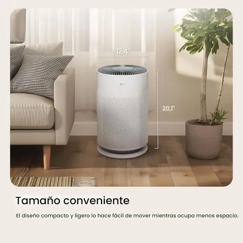 Miniatura 7 de LG PuriCare 360 - Purificadores de aire para el hogar, habitación grande y pequeña, dormitorio, hasta 2,059 pies cuadrados en 1 hora con filtro