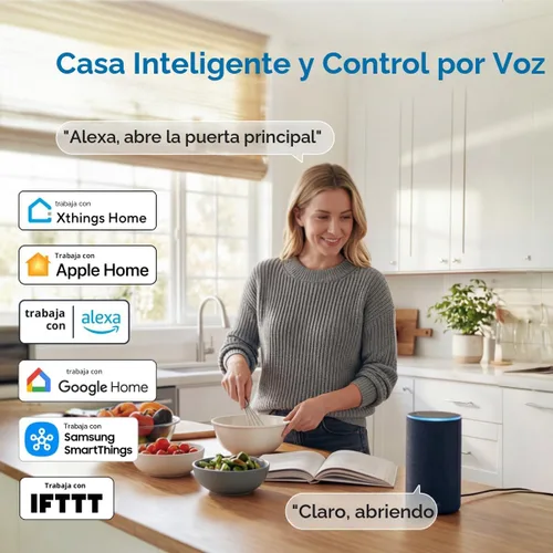 Miniatura 5 de ULTRALOQ Bolt - Cerraduras inteligentes WiFi para puerta delantera con sensor de puerta, funciona con Apple Home, Alexa, Google