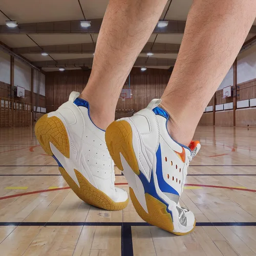 Miniatura 6 de LUPWEE Zapatos de pickleball para hombres y mujeres, zapatos de tenis ligeros para interiores y exteriores, para entrenamiento de cancha, raqueta