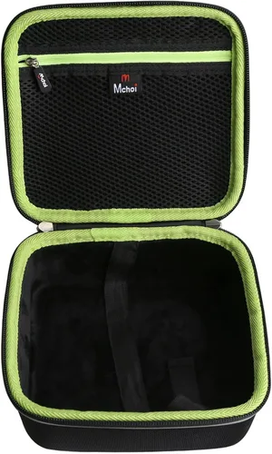 Miniatura 3 de Mchoi Funda rígida portátil compatible con la etiquetadora Brother P-Touch PTD210/PTD220, solo funda