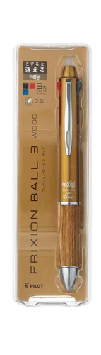 Miniatura 2 de PILOT LKFB-2SEF-BN Pilot Bolígrafo borrable de 3 colores Frixion Ball 3 Madera 0.5 Marrón