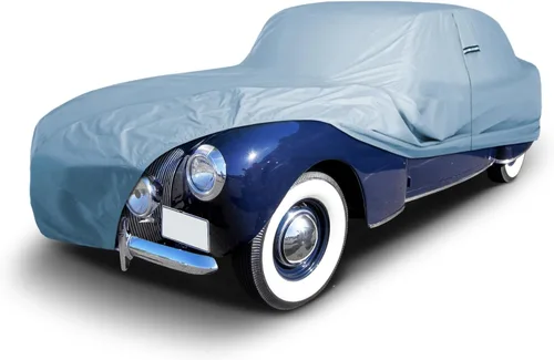 Miniatura 14 de iCarCover Funda de automóvil a medida para Lincoln Capri (1952-1957), impermeable, para todo tipo de clima, lluvia, nieve, protección solar UV