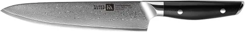 Miniatura 2 de Klaus Meyer Luxor - Cuchillo de chef de 8 pulgadas, cuchillo de cocina de damasco, cuchillo de chef japonés VG10 de acero inoxidable de alto carbono