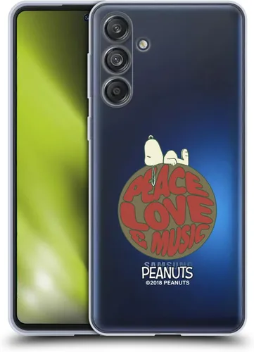 Miniatura 20 de Head Case Designs Funda de gel Woodstock 50th con licencia oficial de Peanuts Snoopy Guitar 1969 [protección de grado militar] compatible