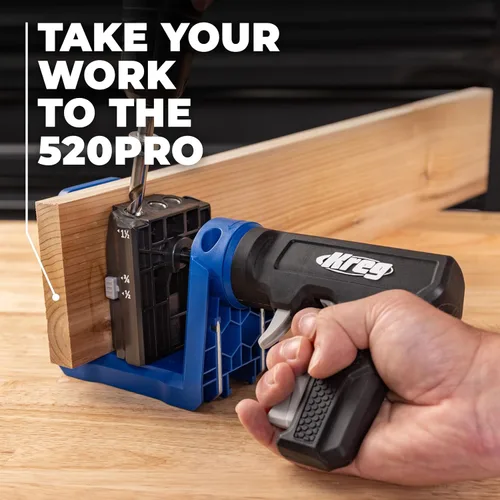Miniatura 6 de Kreg Plantilla para Huecos de Bolsillo - KPHJ520PRO2 - Nuevo Modelo - Herramienta Premium para Carpintería y Trabajos en Madera - Para
