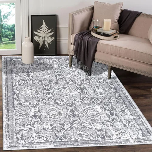 Miniatura 35 de Vaukki - Alfombra de pasillo, suave y peluda, alfombra antideslizante lavable, para lavandería, cocina, granja, baño, entrada y dormitorio