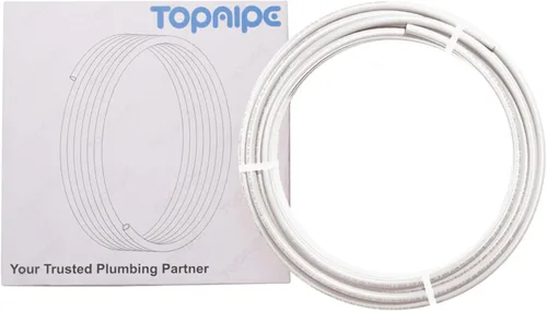Miniatura 14 de Tubo PEX-B, 1/2 pulgada x 100 pies azul, certificado NSF para agua potable, tubo PEX-B para fontanería, herramientas de fontanería de piso/pared