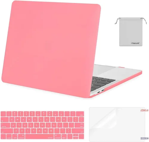Miniatura 46 de MOSISO - Carcasa rígida de plástico, cubierta de teclado, protector de pantalla y bolsa de almacenamiento para MacBook Pro 13 pulgadas/33 cm Azul