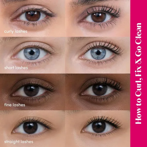 Miniatura 3 de ETUDE Curl Fix Mascara, Máscara de Pestañas, Rizado Fuerte Hacia Arriba, Larga Duración, Impermeable, Ligero, Maquillaje Coreano, Belleza