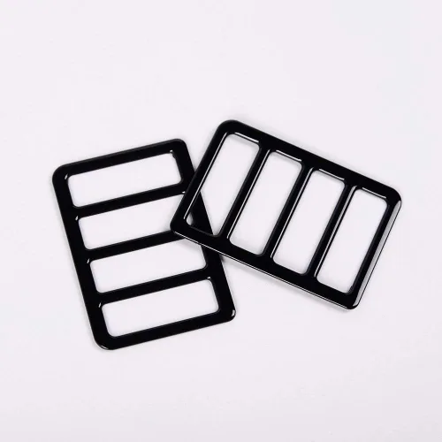 Miniatura 6 de YIWANG Marco de botón multifunción ABS cromado para Land Rover Discovery Sport 2015-2019 Accesorios de coche (negro)