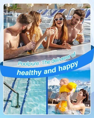 Miniatura 8 de POOLPURE Filtro de spa 4CH-949 reemplaza a Pleatco PWW50L, 200702, Cal Spa FIL50-5D13H15FCT-3, Filbur FC-0172, SD-01143, 817-4050, Waterway Teleweir