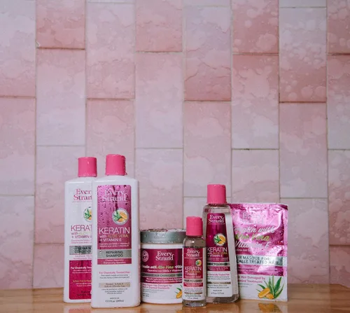 Miniatura 5 de Every Strand Champú reparador de queratina, 13.5 onzas líquidas, 13.5 onzas