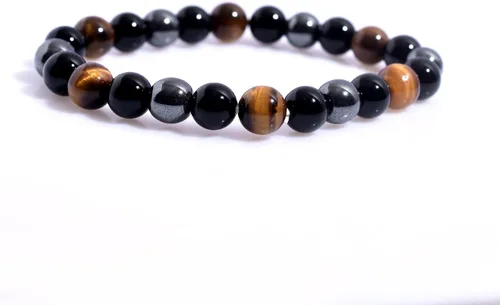 Miniatura 4 de Pulsera de cuentas, protección curativa de energía para chakras, alivia el estrés y la ansiedad, regalo para hombres y mujeres, 0.315 in