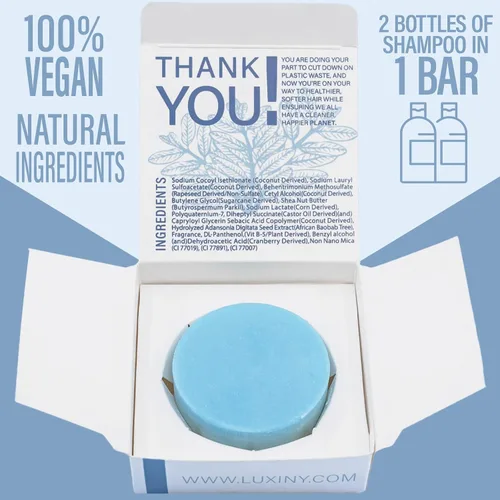 Miniatura 2 de Luxiny Barra de acondicionador natural para cabello y acondicionador hidratante, disco de aceite de afeitado fabricado en Estados Unidos, hasta 70