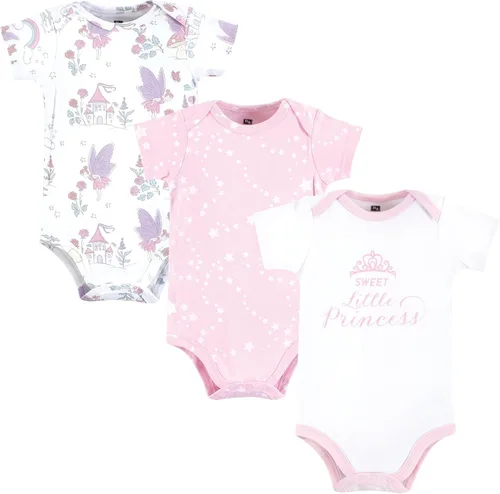 Miniatura 21 de Hudson Baby baby-girls Cotton Bodysuits 3-pack