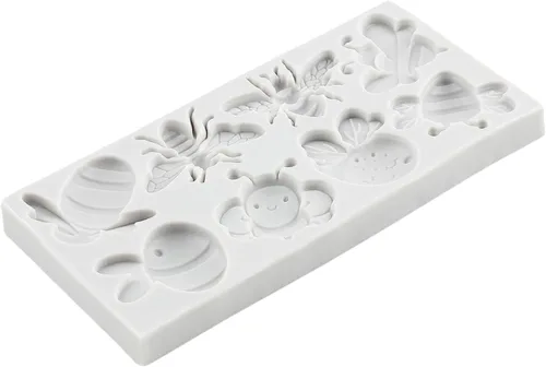 Miniatura 8 de Molde de silicona de abejorros para fondant de abeja, molde de chocolate para decoración de pasteles de azúcar, decoración de cupcakes, pasta