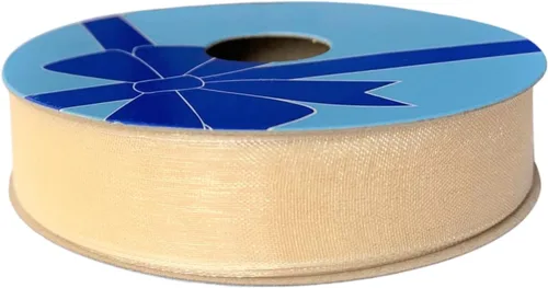 Miniatura 9 de Cinta de organza de primavera verde esmeralda: 5/8 pulgadas x 25 yardas, primavera, boda, verano, Navidad, cumpleaños, corona, lazo para el pelo
