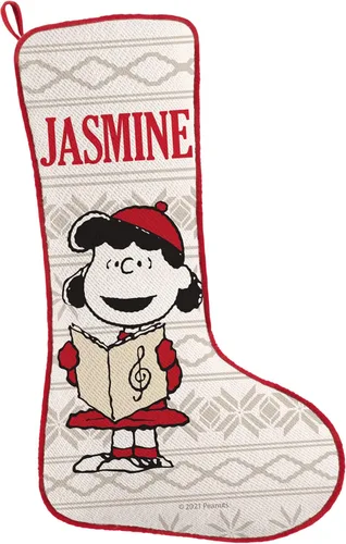 Miniatura 15 de Let's Make Memories Calcetín de Navidad Personalizado - Personalizado con Tu Nombre - Colores Tradicionales de Fiestas - Calcetines para la Familia