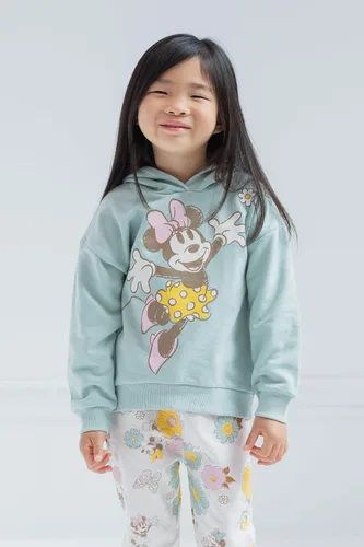 Miniatura 2 de Disney Minnie Mouse Little Mermaid Lilo & Stitch - Conjunto de sudadera con capucha y pantalones de forro polar para recién nacidos a niños grandes