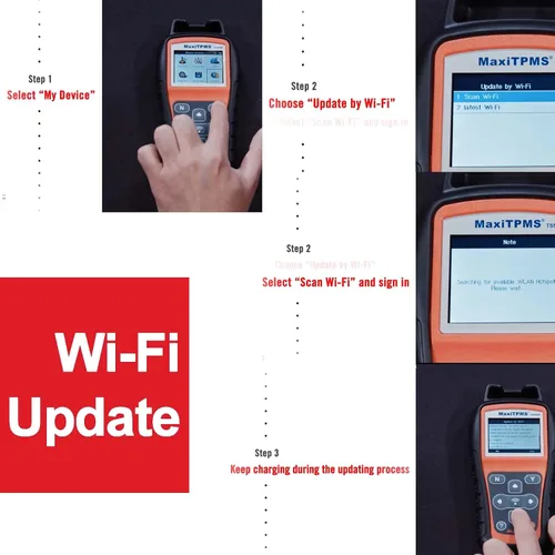 Miniatura 9 de Autel MaxiTPMS TS508WF Kit de herramienta de programación TPMS, con 8 sensores MX, programador de sensores de neumáticos 2026, reinicio/reinicio