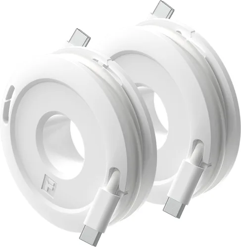 Miniatura 8 de Enrollador lateral Mini y Max de auriculares, auriculares y cable de carga enrollador y organizador perfecto para envolver auriculares y cables