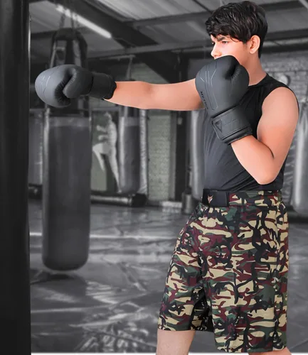 Miniatura 4 de Mytra Fusion Boxing Gloves Included with Free Hand Wraps Punching Gloves MMA Training Muay Thai Gloves Men & Women Kickboxing Gloves
