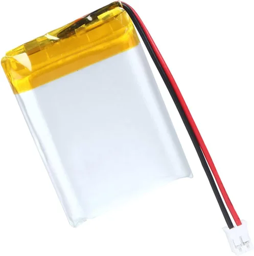 Miniatura 2 de 803040 Batería Lipo 3.7V 1000mAh 803040 Paquete de Batería de Polímero de Litio Recargable con Conector JST PH2.0mm para Dispositivo Electrónico
