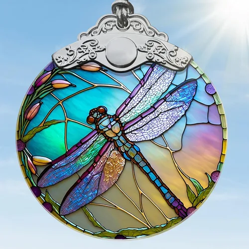 Miniatura 11 de Jocidea Adorno navideño de mariposa para árbol, decoración navideña, regalos para amantes de las mariposas