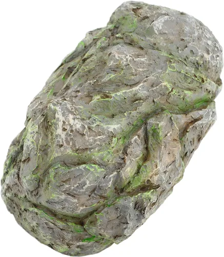 Miniatura 2 de Ocultador de llave de roca falsa para guardar, seguro para el clima, resina decorativa, oculta, un soporte para llaves para patio al aire libre