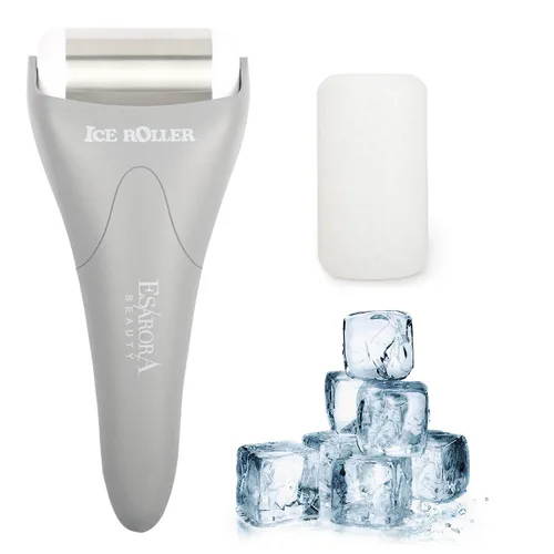 Miniatura 9 de ESARORA Rodillo de hielo para cara y ojos, hinchazón, migraña, alivio del dolor y lesiones menores, productos para el cuidado de la piel Verde