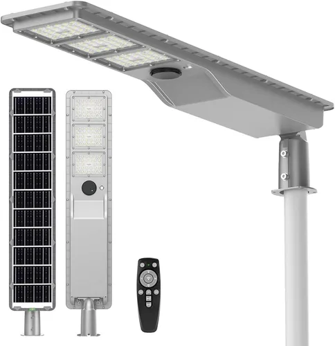 Miniatura 11 de Luces solares de calle de 10000 W para exteriores, impermeables - Luz de inundación con sensor de movimiento súper brillante, del atardecer al