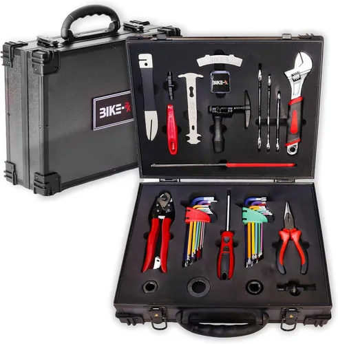 Miniatura 8 de Elite - Kit de herramientas para bicicleta de 37 piezas, juego de reparación y mantenimiento de bicicletas para montaña, carretera, BMX y bicicletas