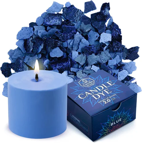 Miniatura 14 de Tinte amarillo brillante de 2 onzas para fabricación de velas de soja, tintes de cera de velas altamente concentrados, chips de tinte