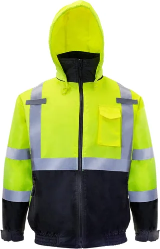 Miniatura 3 de Jorestech- Chaqueta impermeable de alta visibilidad ANSI/ISEA 107-2015 Clase 3, nivel 2. Amarillo