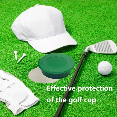 Miniatura 3 de Cubiertas de copa de golf con agujero de golf, dimensiones universales para entrenamiento de práctica, cumple con los estándares de USGA y PGA