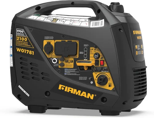 Miniatura 14 de FIRMAN Generador portátil con inversor de gas W03382, potencia de arranque eléctrico de 3650 W, silenciador silencioso de la serie Whisper, modo