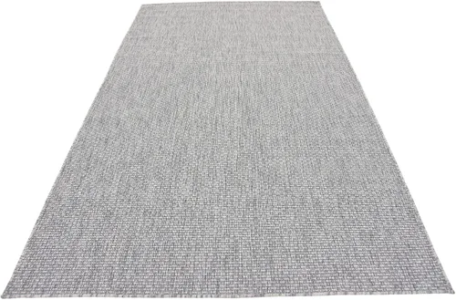 Miniatura 5 de Unique Loom Collection - Alfombra de transición informal para interiores/exteriores, de tejido plano, color gamuza ligera