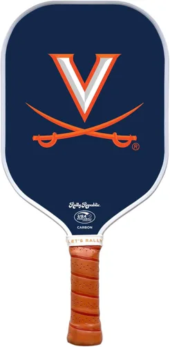 Miniatura 53 de Raqueta de pickleball colegial oficialmente licenciada - Raqueta aprobada por la Asociación de Pickleball de EE. UU. - Núcleo de nido de abeja Texas