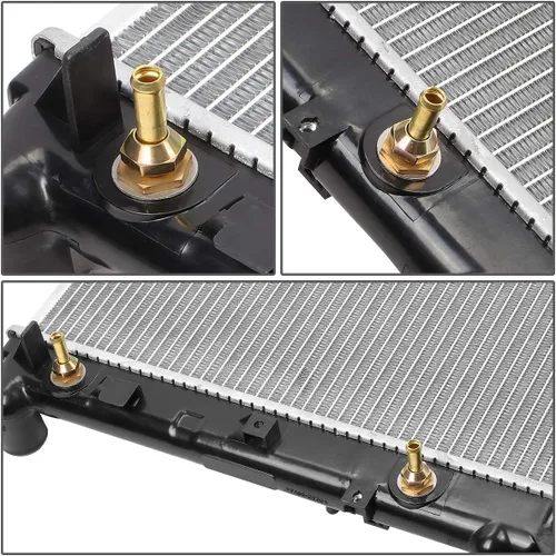 Miniatura 4 de DNA Motoring OEM-RA-2330 Reemplazo de radiador de enfriamiento de núcleo de aluminio atornillado estilo OE compatible con 00-01 Mazda MPV AT/MT