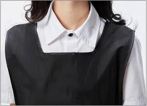 Miniatura 4 de Surrui Peluquero estilista smocks delantal salón peluquería peluquero Cabo chefs camareros sin mangas ropa de trabajo chaleco