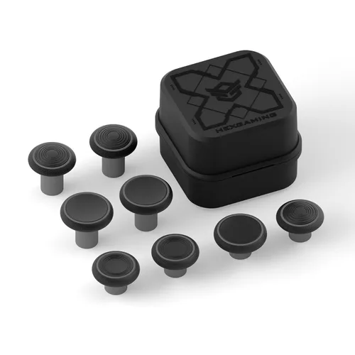 Miniatura 13 de HEXGAMING Palancas de repuesto de 2 alturas abovedadas y cóncavas para controladores Phantom y Ultimate Pro - Parte base no está incluida