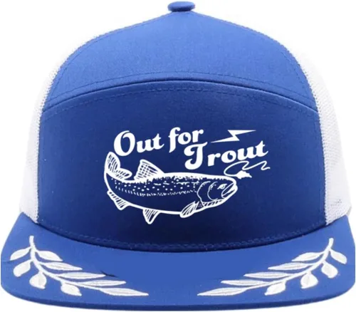 Miniatura 40 de ThatsRad Out for Trout Corduroy Snapback Sombrero Gorra Pesca con Mosca Pescador