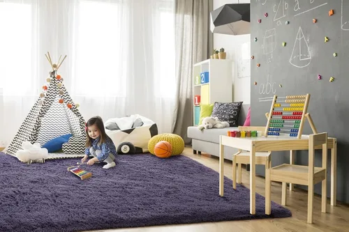 Miniatura 4 de TWINNIS - Alfombras muy suaves de pelo largo para interiores de 3 x 5 pies. Modernas alfombras de áreas de felpa para sala de estar, dormitorio
