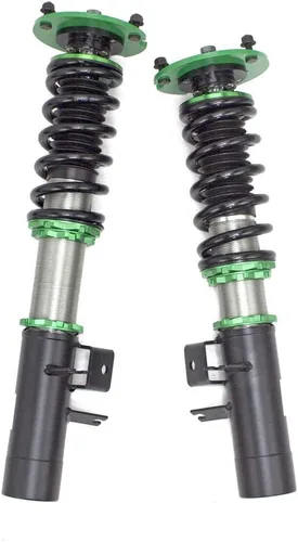 Miniatura 2 de R9-HS2-118 compatible con BMW Serie 5 RWD (E34) 1987-95 Hyper-Street II Kit de coilover con ajuste de fuerza de amortiguación de 32 vías por Rev9