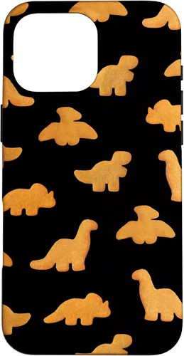 Miniatura 19 de Patrón de pepitas de pollo para iPhone XR Dinos Estuche negro realista divertido Dino