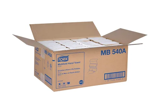 Miniatura 8 de Tork - Toalla de papel entredoblada H2, universal, 100% fibras recicladas, 16 x 250 toallas, MB540A